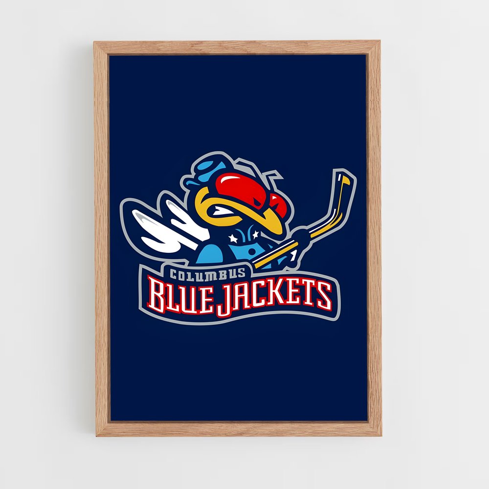 Poster Blue Jackets Pride – affiche Hockey sur glace (vue 4)